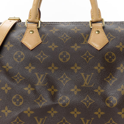 Louis Vuitton Monogram Speedy Bandouliere 35 11 of 15