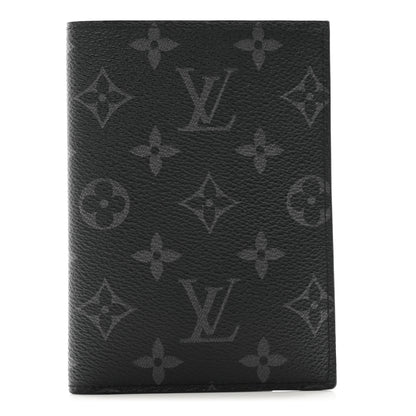 Louis Vuitton Monogram Eclipse Passport Cover 1 of 11