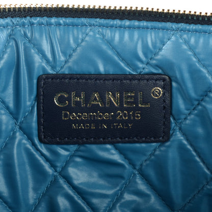 Chanel Lambskin Patchwork Large Cosmetic Case Multicolor 6 of 7