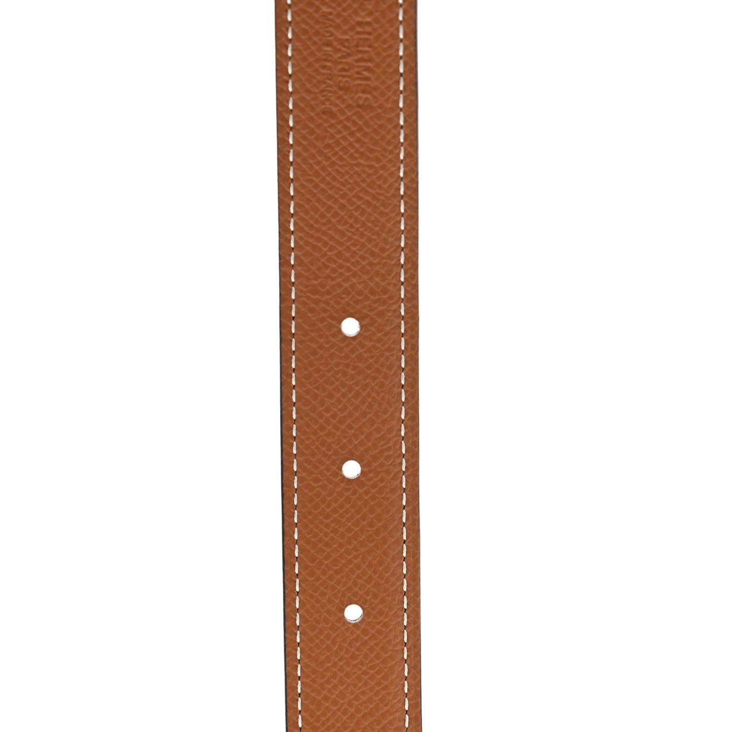 Swift Epsom 24mm Mini H Belt 75 Black Gold