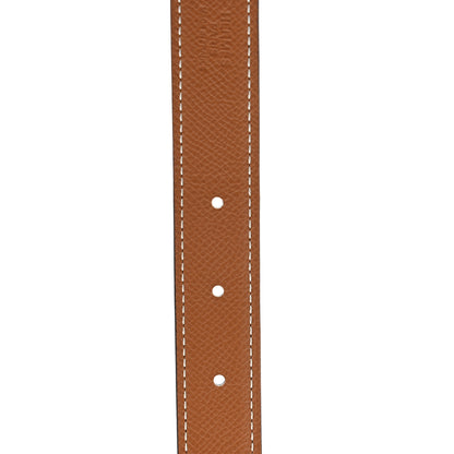 Hermes Swift Epsom 24mm Mini H Belt 75 Black Gold 4 of 5