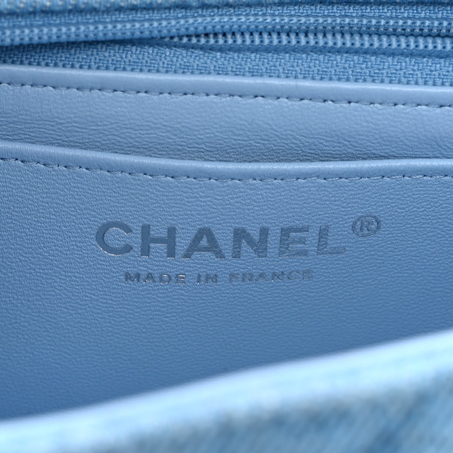Chanel Denim Quilted Mini Rectangular Flap Blue 1839227 – FASHIONPHILE