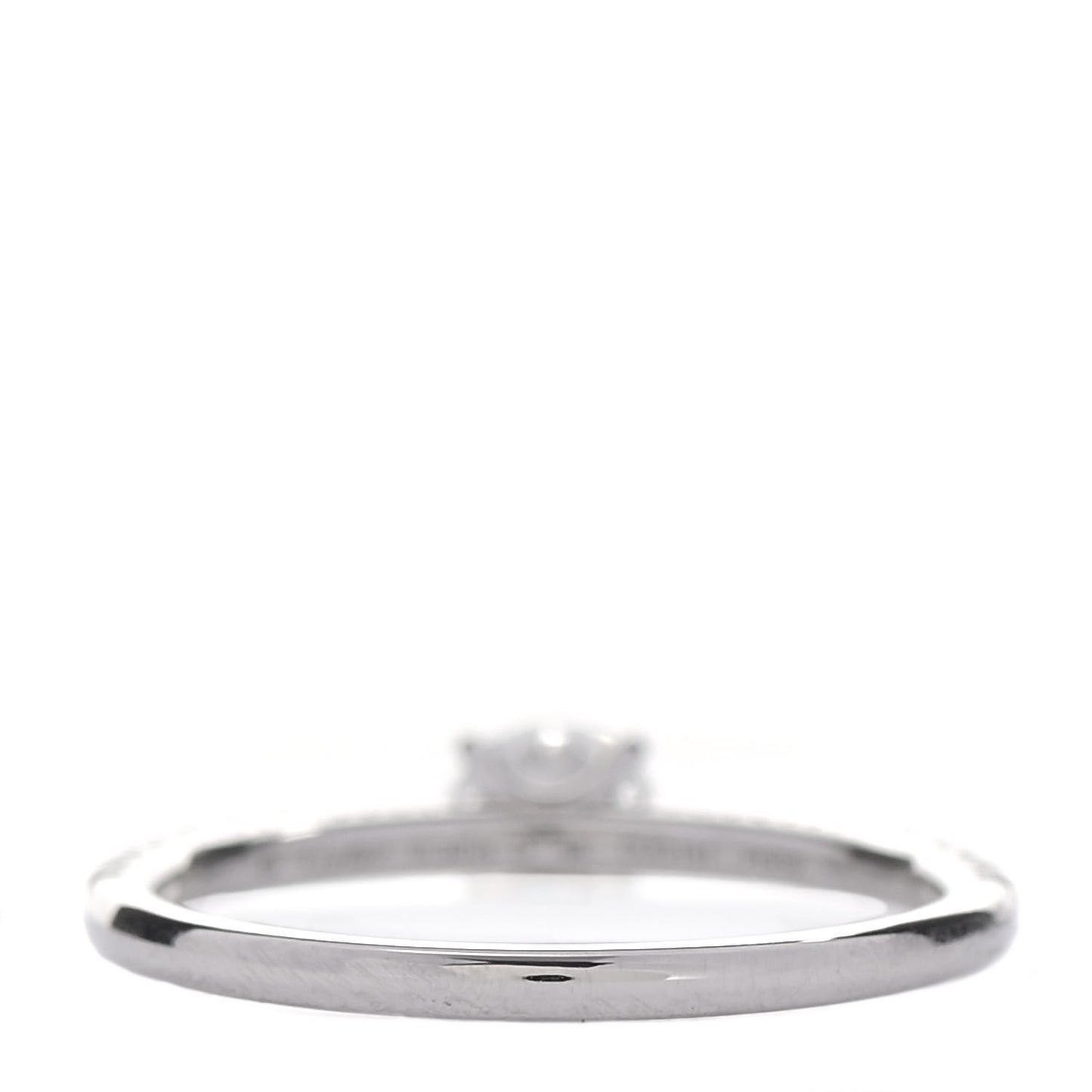Platinum Diamond .30ct Etincelle De Cartier Solitaire Engagement Ring 47 4.25