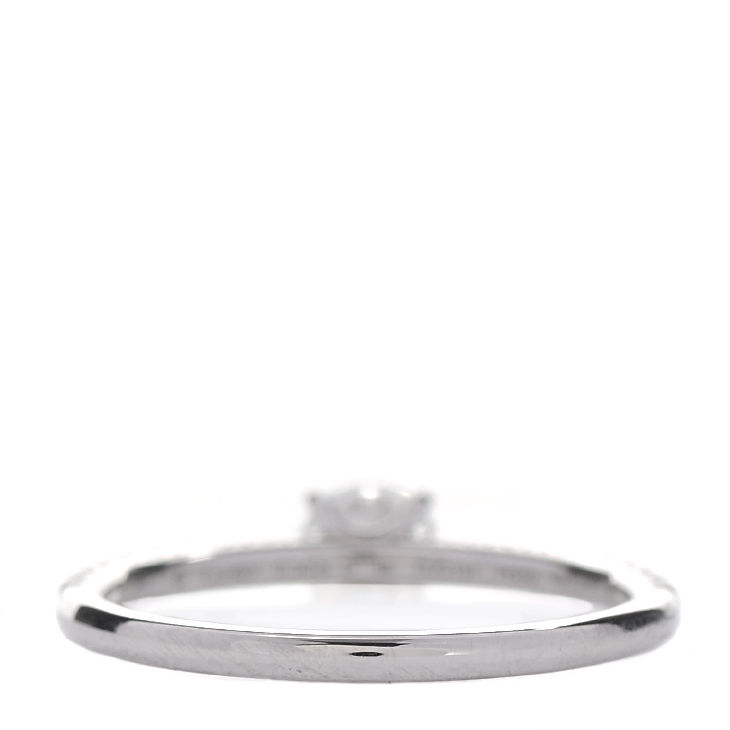Cartier Platinum Diamond .30ct Etincelle De Cartier Solitaire Engagement Ring 47 4.25 4 of 5