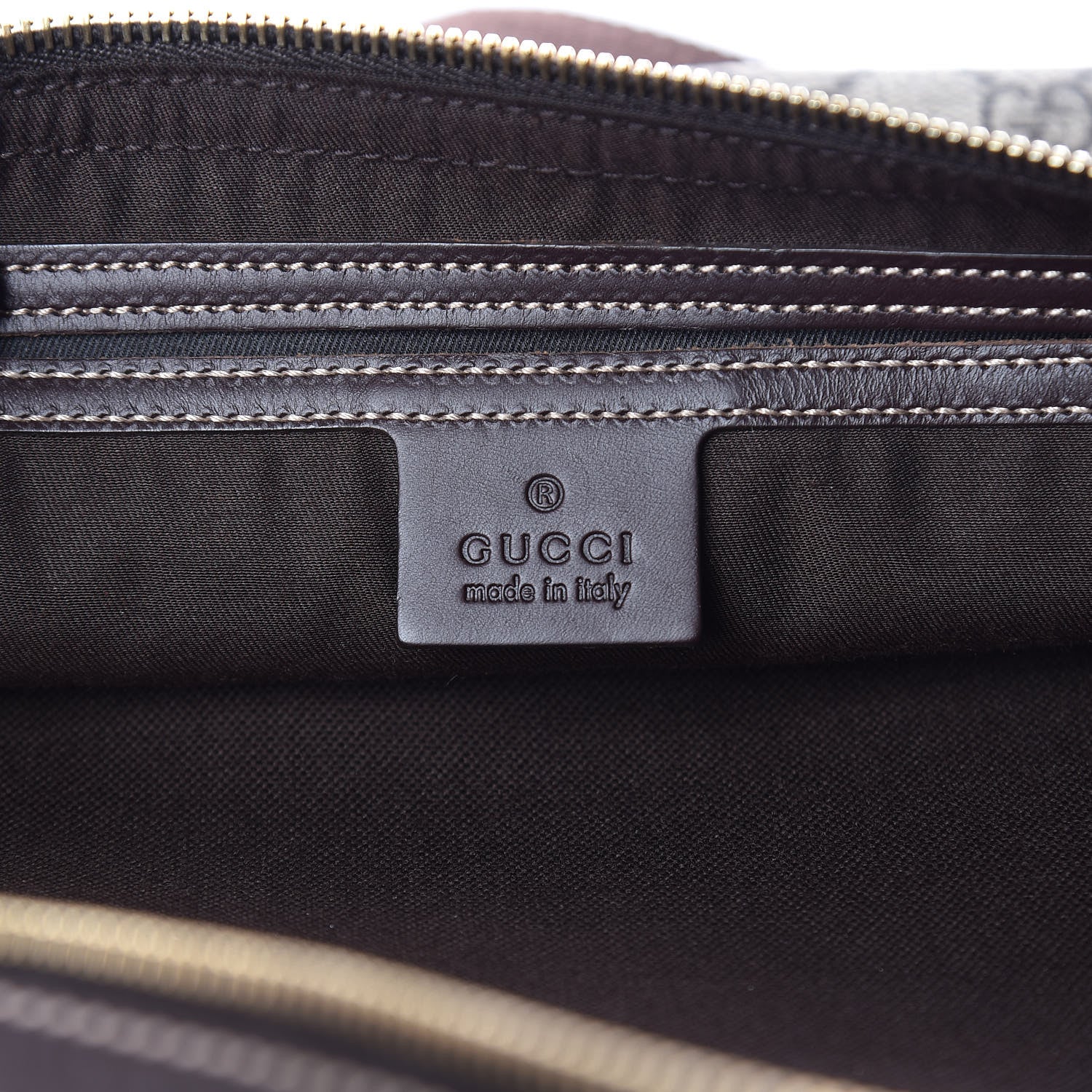 Gucci GG Plus Monogram Belt Bag Dark Brown 6 of 15