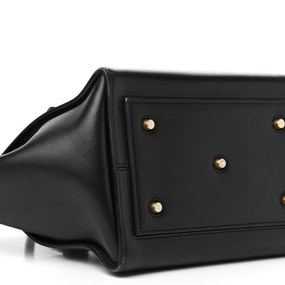 Celine Smooth Calfskin Small Tie Knot Tote Black 7 of 9