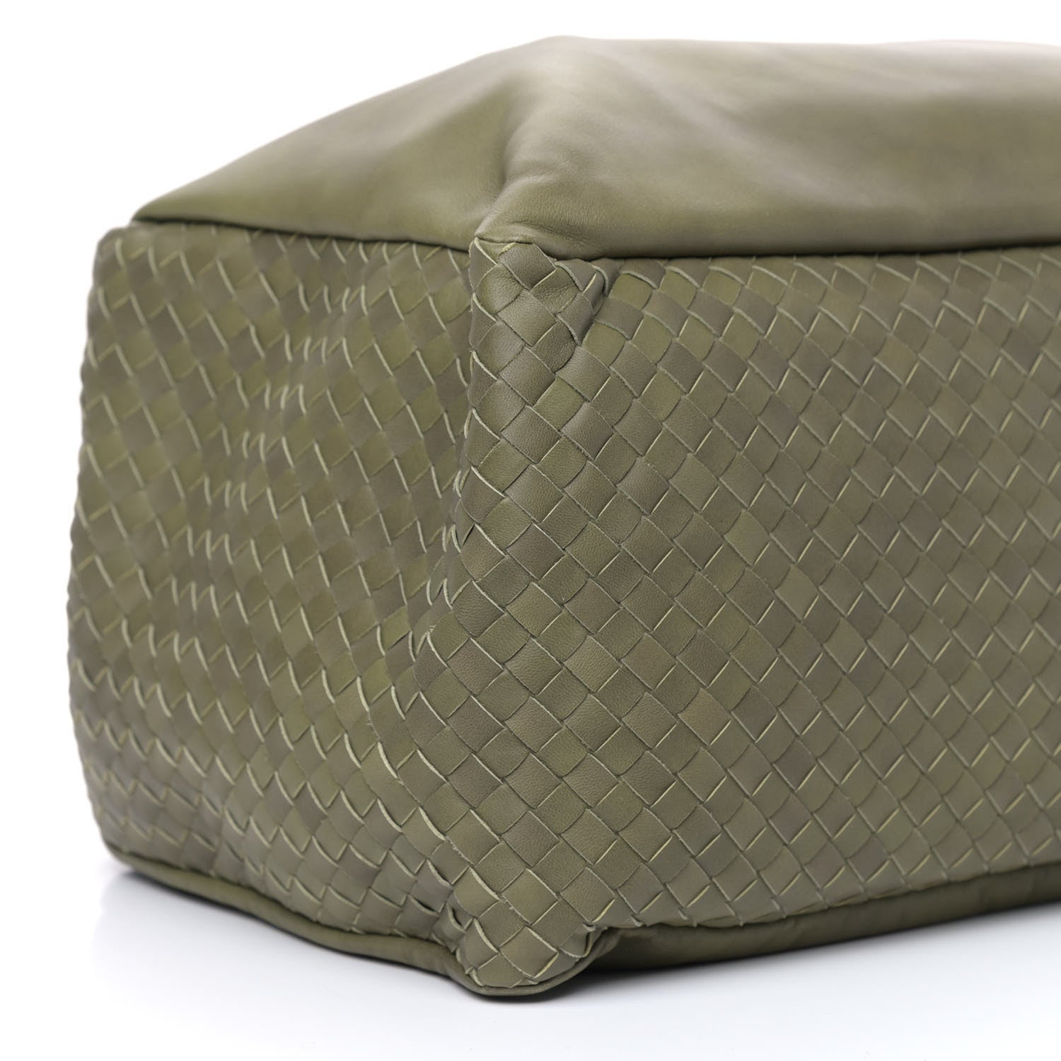 Bottega Veneta Nappa Intrecciato Large Knot Hobo Olive 8 of 9