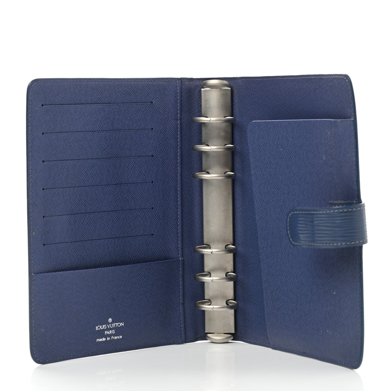 Louis Vuitton Epi Medium Ring Agenda Cover Myrtille 5 of 11