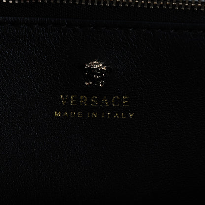 Versace Calfskin Medium Palazzo Empire Bag Black 6 of 7