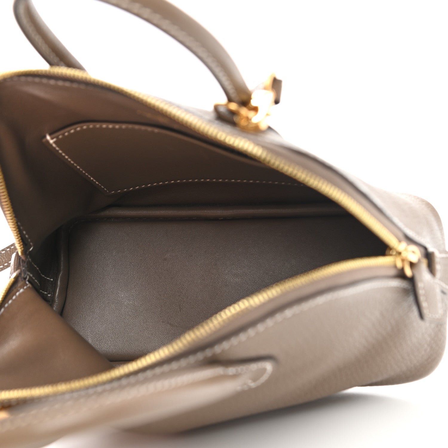 Hermes Chevre Mysore Mini 1923 Bolide Etoupe 5 of 12