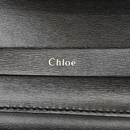 Chloe Box Calfskin Medium Penelope Top Handle Bag Black 6 of 8