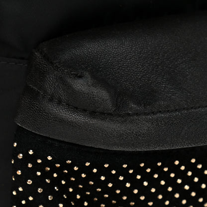 Versace Nylon Goatskin Studded Palazzo Medusa Backpack Black 11 of 11