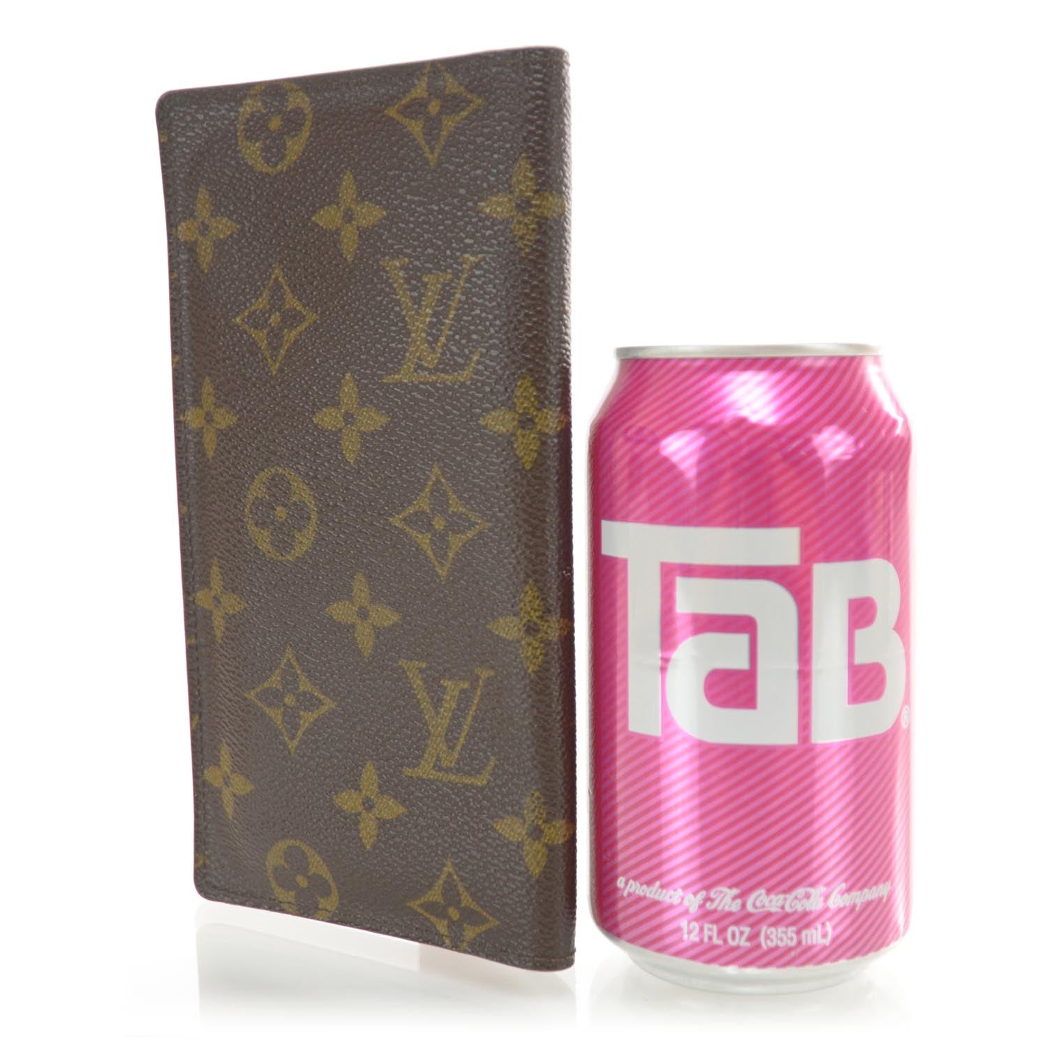 Louis Vuitton Monogram Porte Valeurs Checkbook Wallet 2 of 7