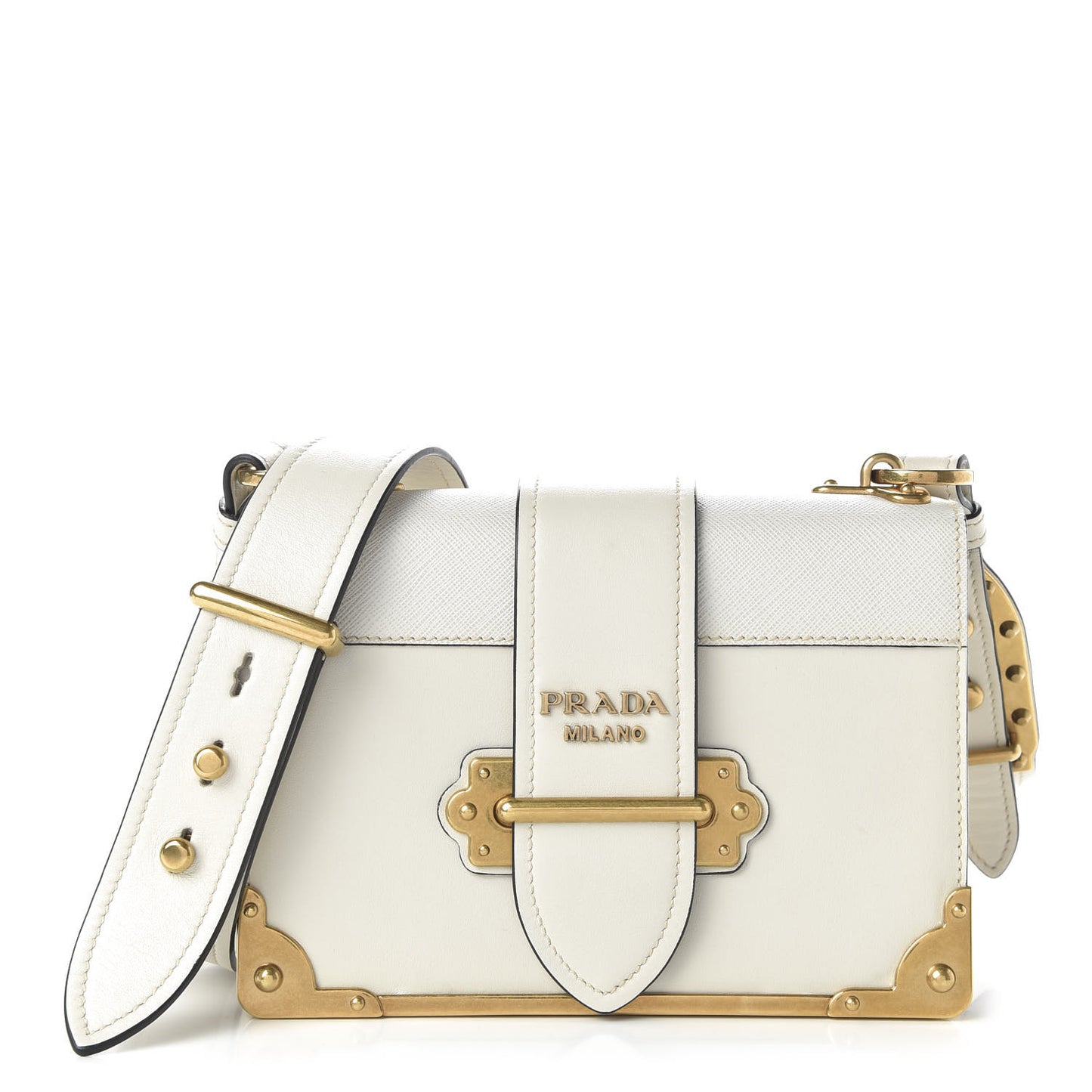 City Calfskin Saffiano Cahier Bag Talco