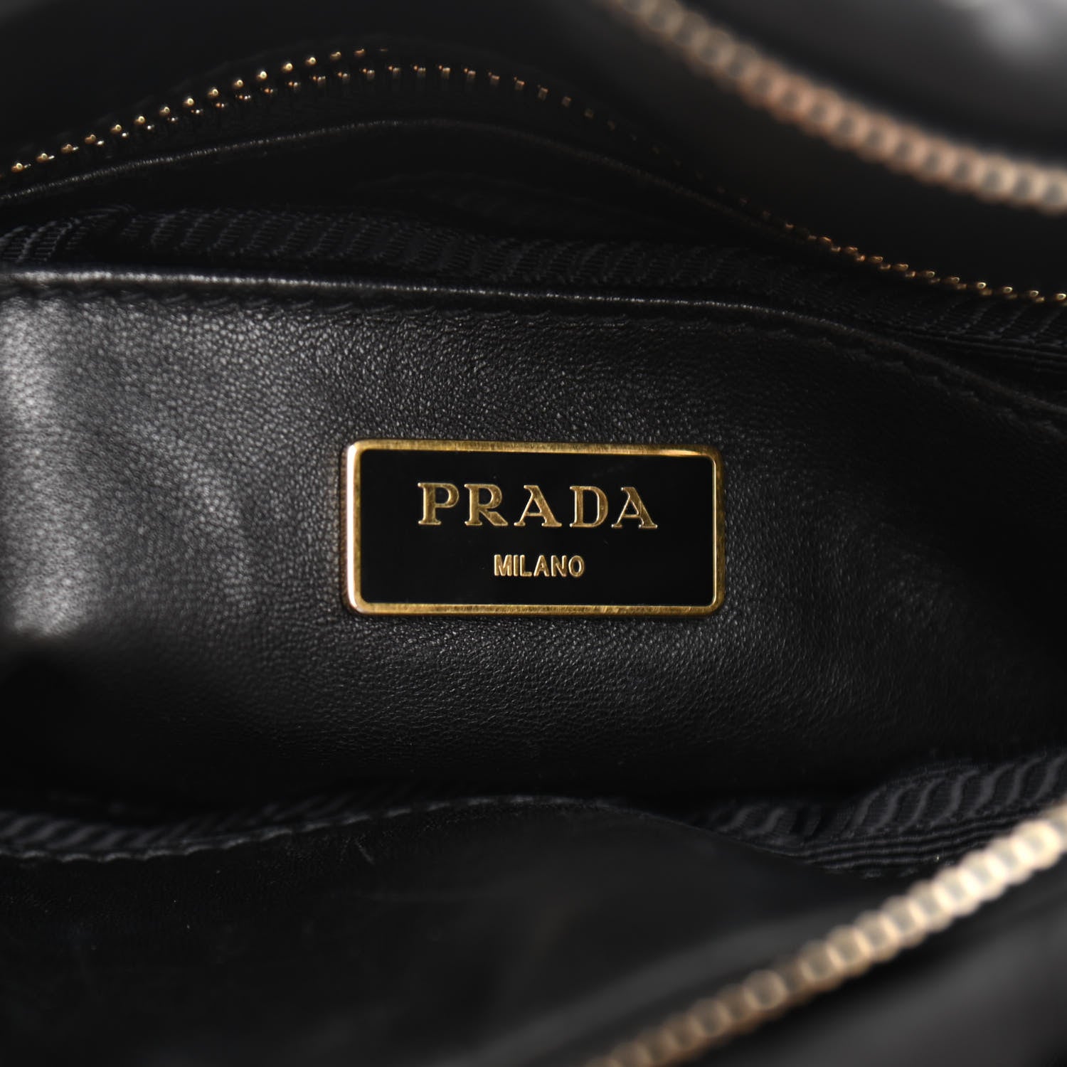 Prada Tessuto Nylon Gaufre Tote Black 6 of 16