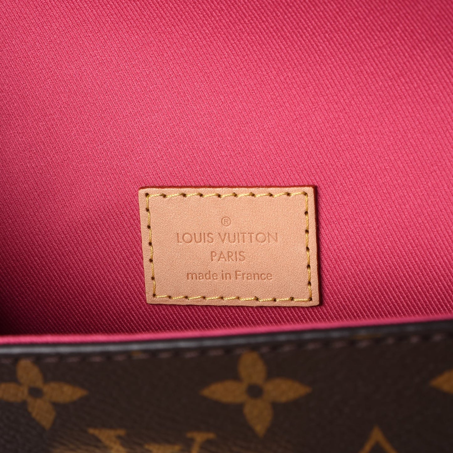 Monogram Cluny BB Bordeaux Fuchsia