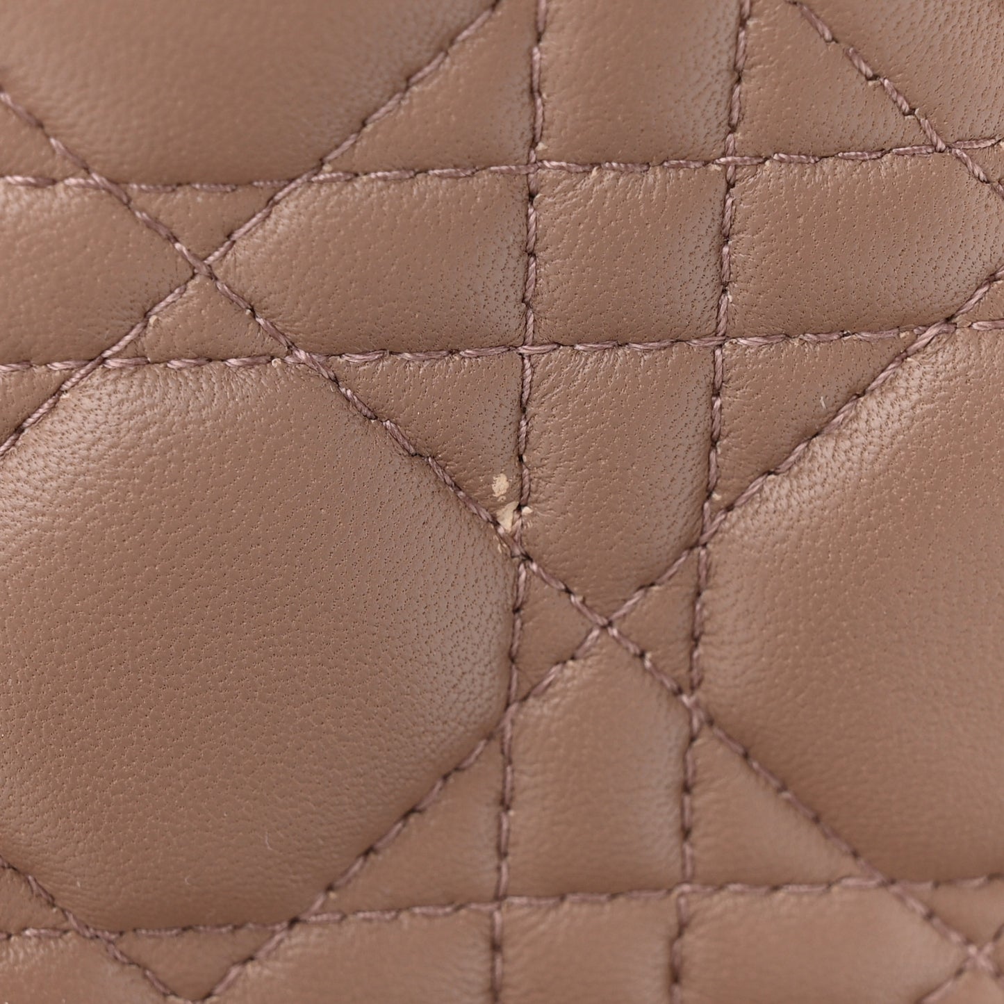 Lambskin Cannage Small Lucky Badges My Lady Dior Fard