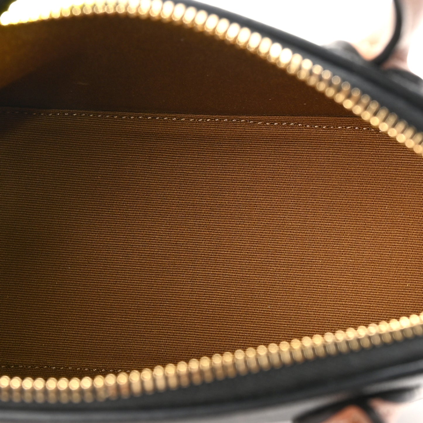 Canvas Calfskin Triomphe Teen Honorine Bag Tan