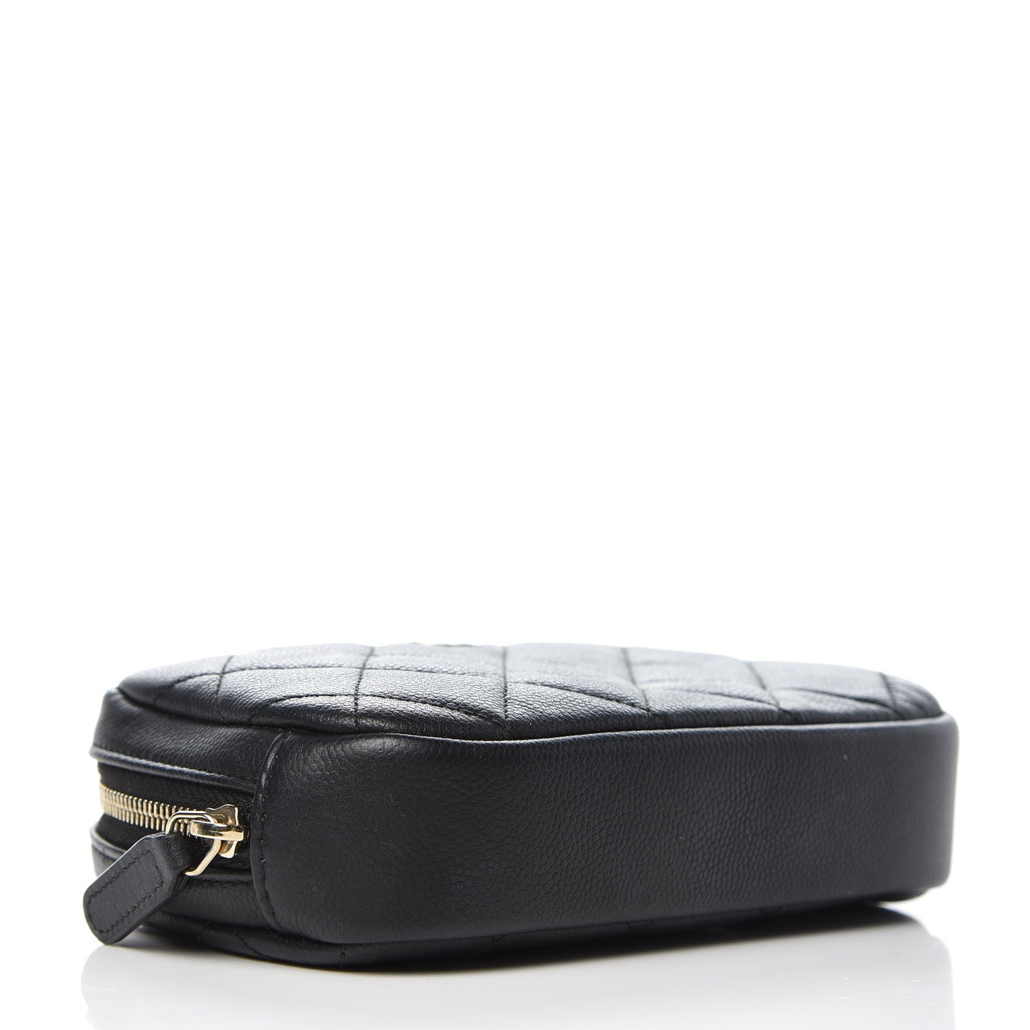 Chanel Caviar Small Curvy Pouch Black 4 of 9