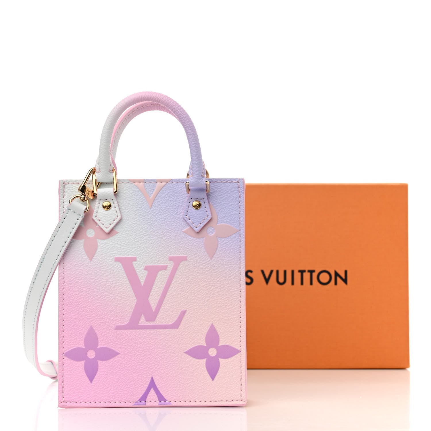 Louis Vuitton Monogram Giant Spring In The City Petit Sac Plat Sunrise Pastel 10 of 10