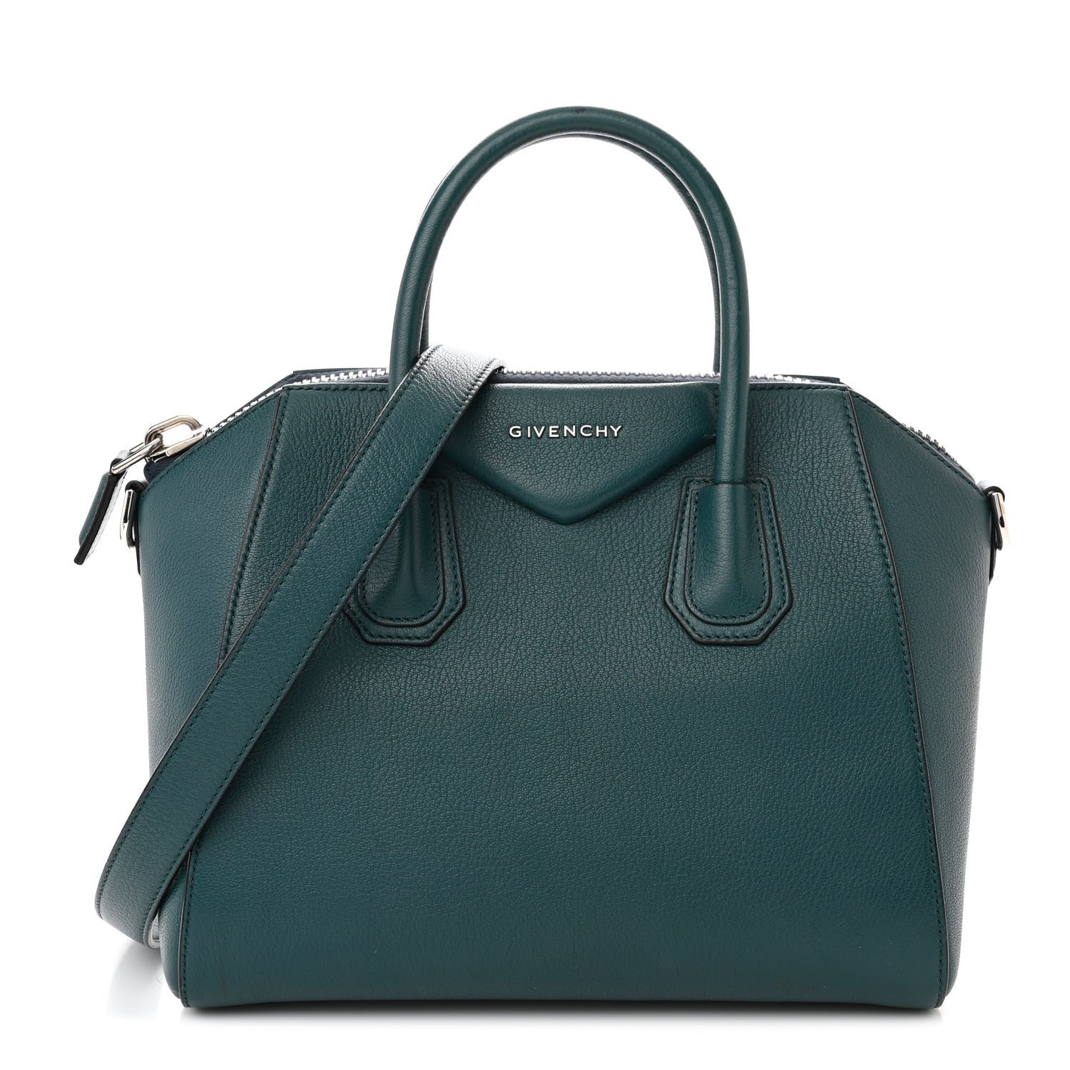 Givenchy Sugar Goatskin Small Antigona Ocean Blue 1 of 13