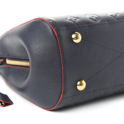Louis Vuitton Empreinte Montaigne BB Marine Rouge 7 of 10