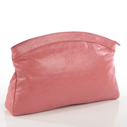 Balenciaga Agneau Giant 12 Gold Hardware Premier Clutch Rose Bonbon 3 of 7