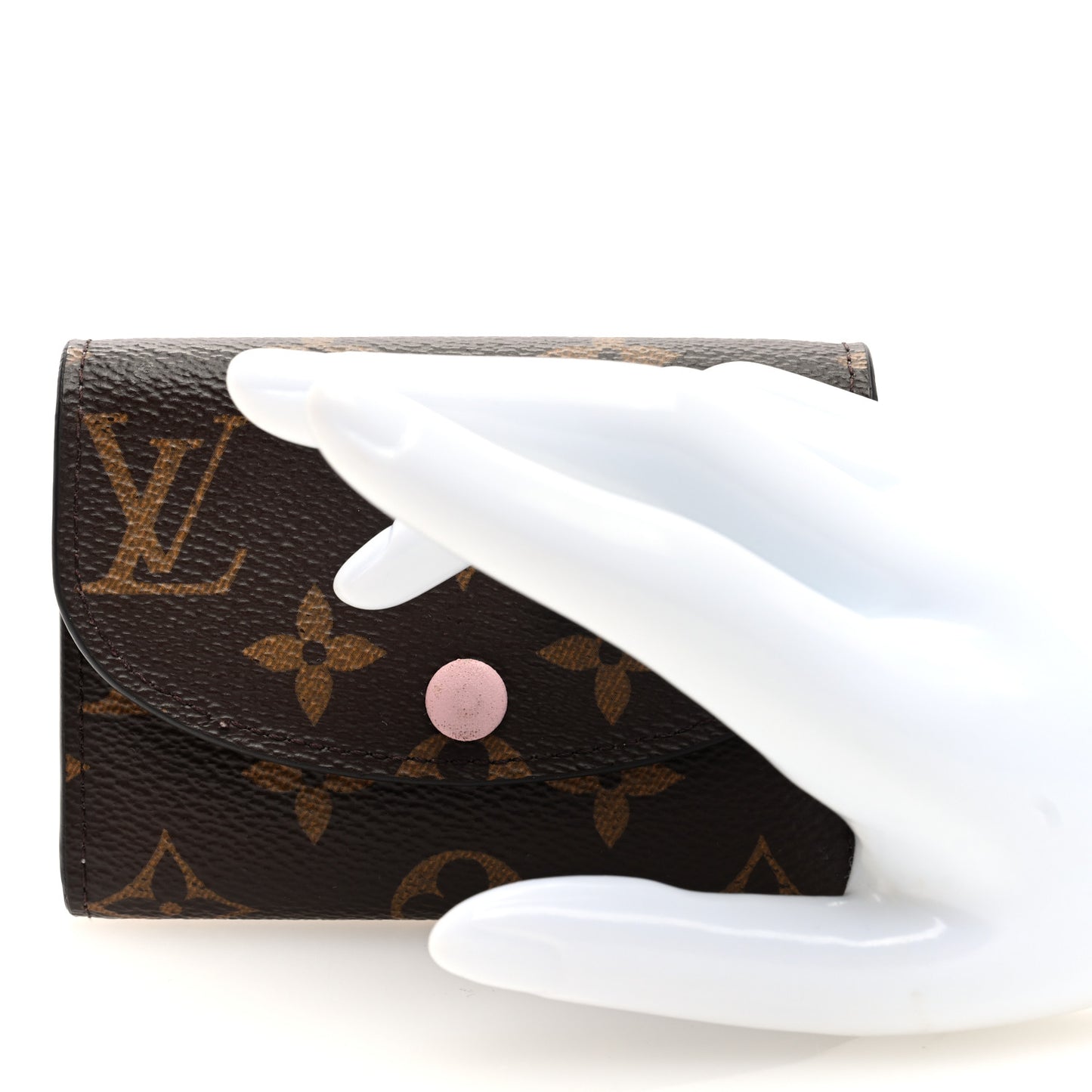 Monogram Rosalie Coin Purse Rose Ballerine