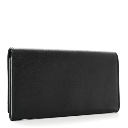 Saint Laurent Chevre Belle De Jour Flap Wallet Black 4 of 8