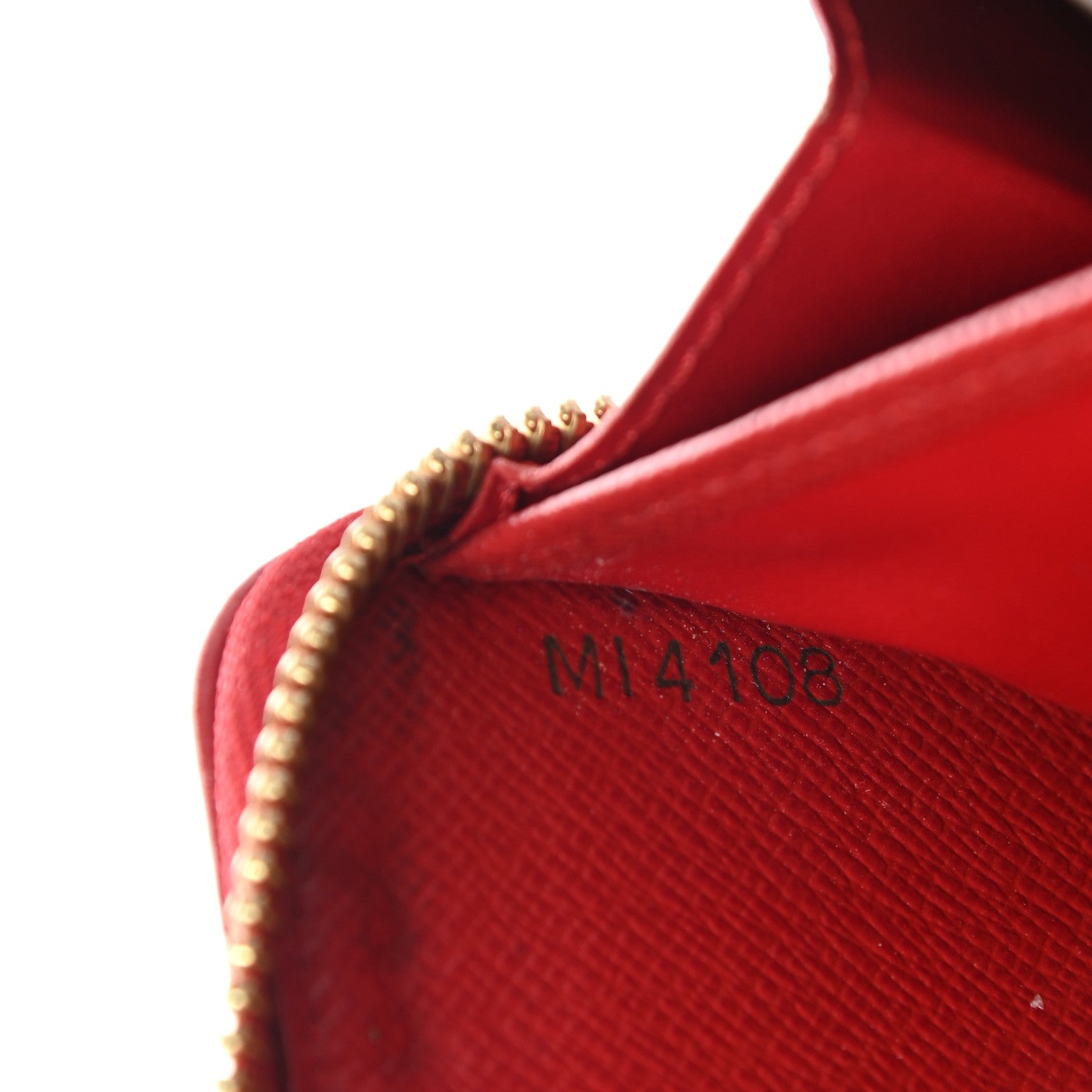 Louis Vuitton Monogram Retiro Zippy Wallet Cherry 7 of 17