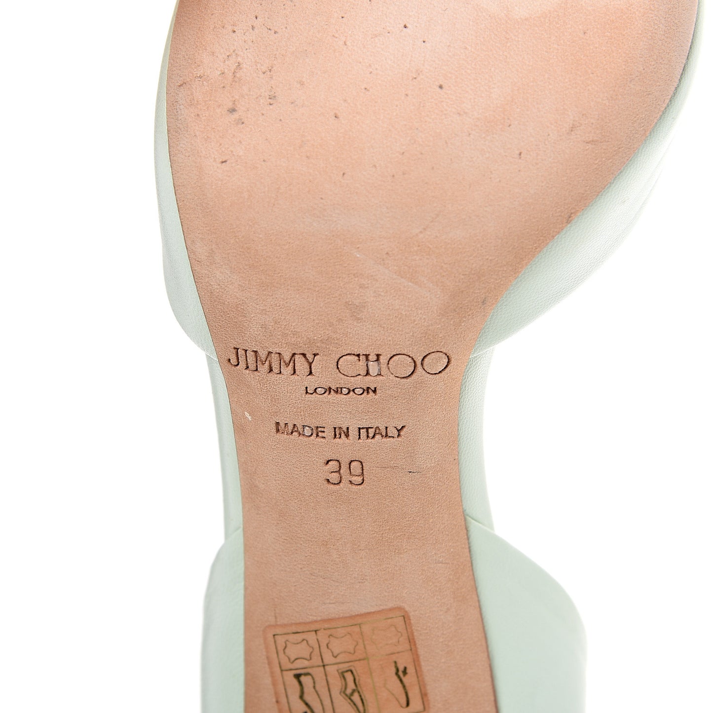 Calfskin Addison d'Orsay Pump 39 Key Lime