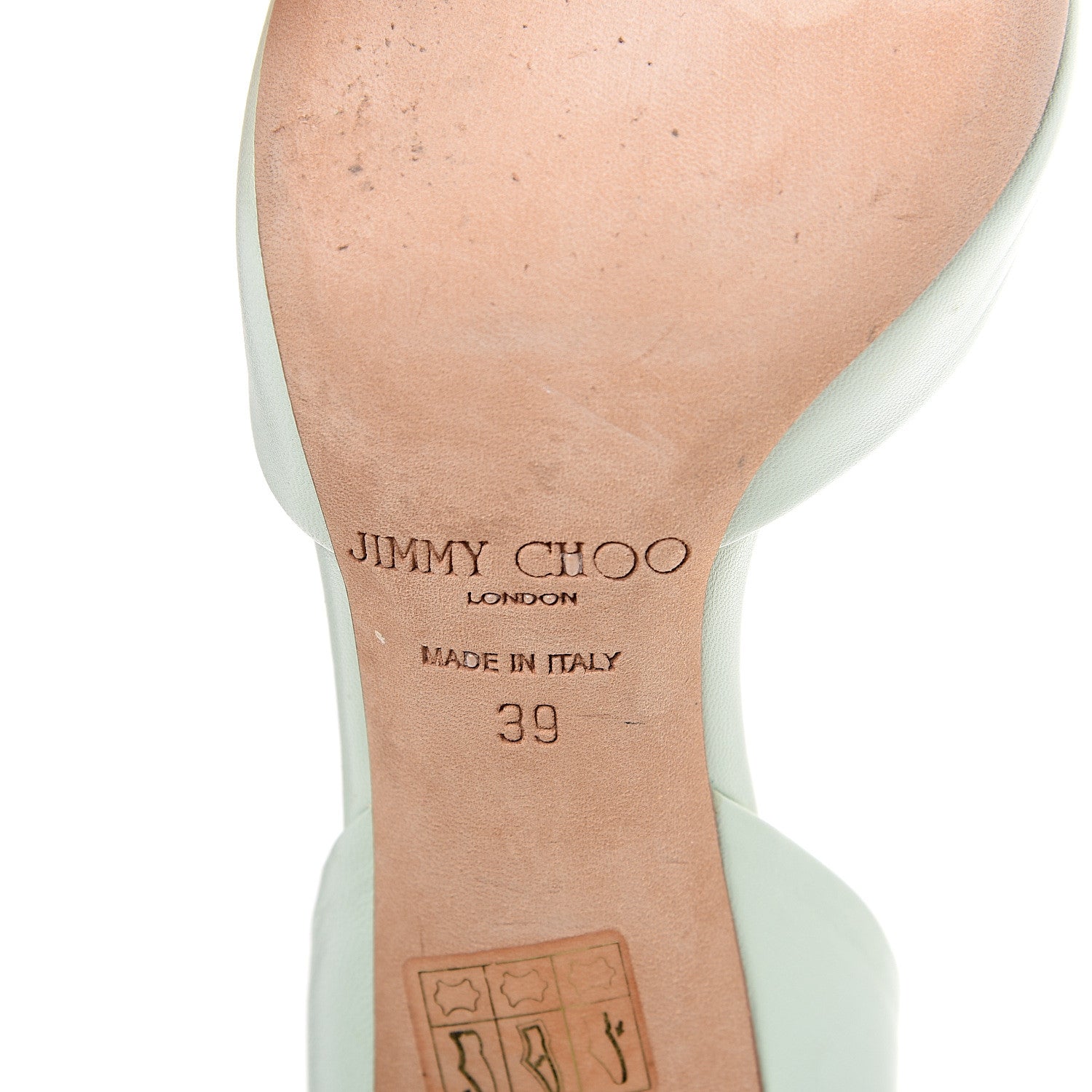 Jimmy Choo Calfskin Addison d'Orsay Pump 39 Key Lime 6 of 8