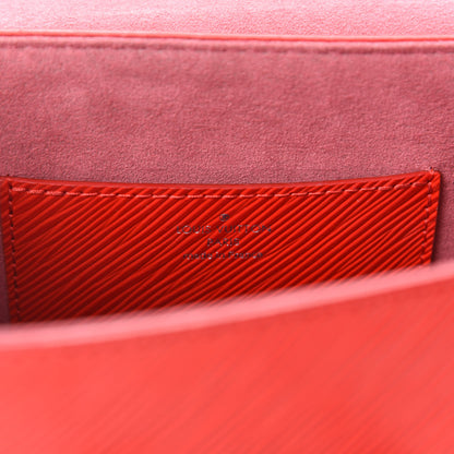 Louis Vuitton Epi Twist Shoulder Bag MM Coquelicot 11 of 13