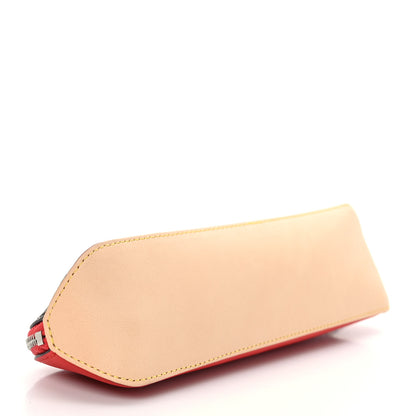 Louis Vuitton Monogram Elizabeth Pencil Pouch Red 3 of 7