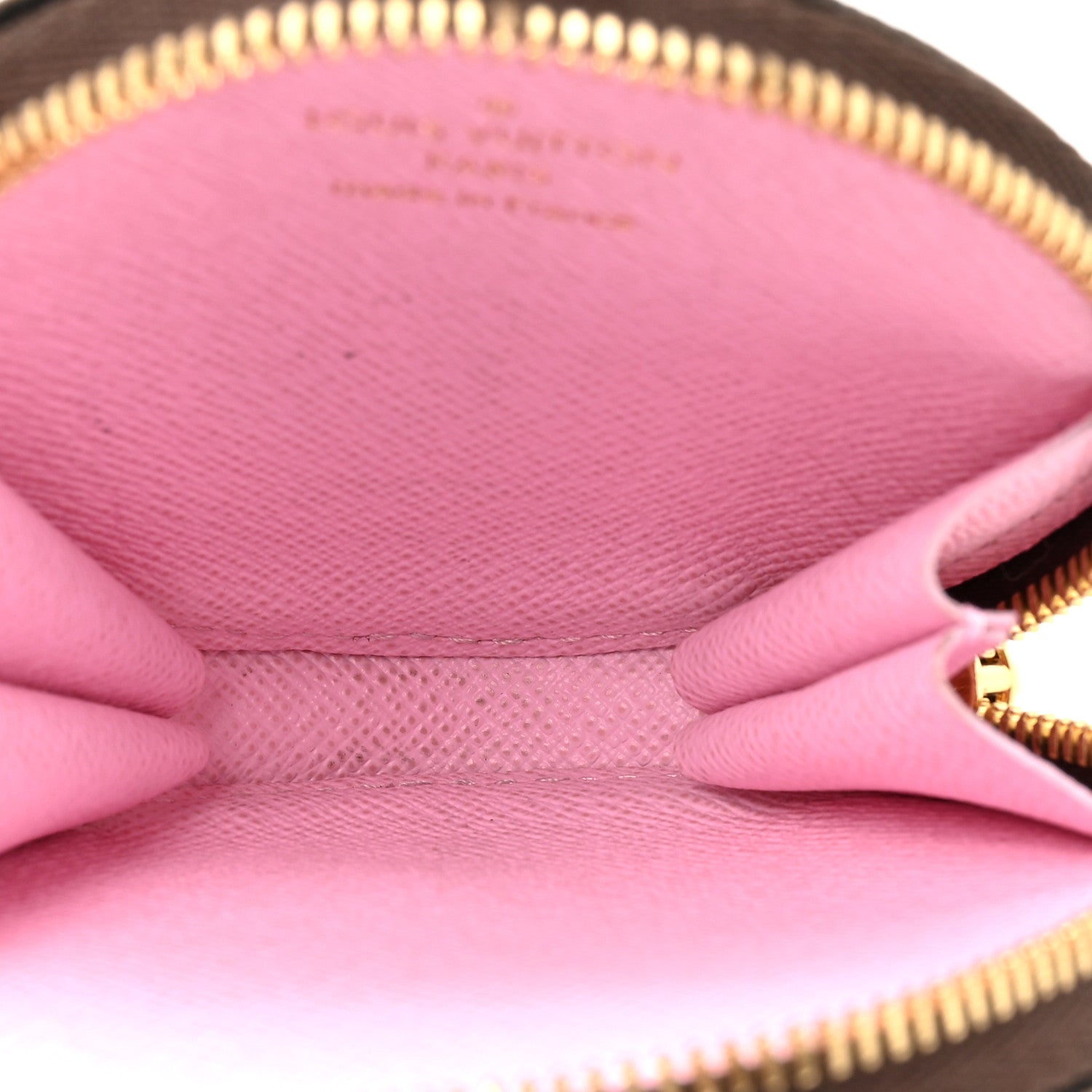 Louis Vuitton Monogram 2021 Christmas Animation Japanese Garden Round Coin Purse Wisteria Pink 5 of 7