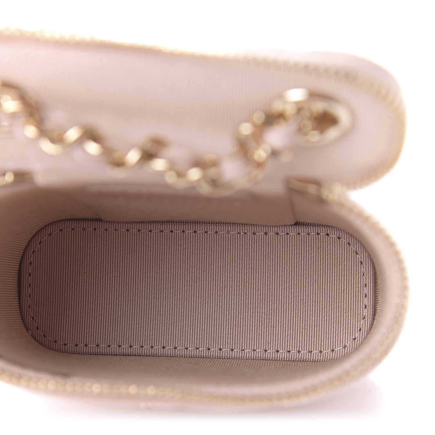 Chanel Caviar Quilted Small Vertical Coco Beauty Vanity Case With Chain Light Pink 5 of 11