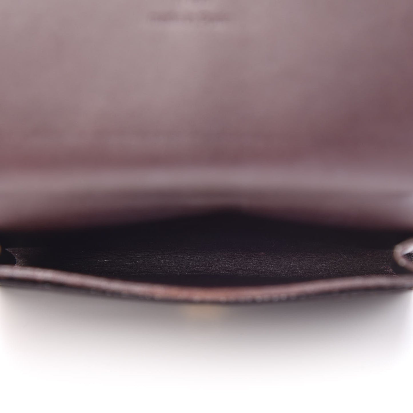 Vernis Business Card Holder Amarante