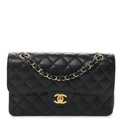 Chanel Caviar Quilted Small Double Flap Black 1 of 9