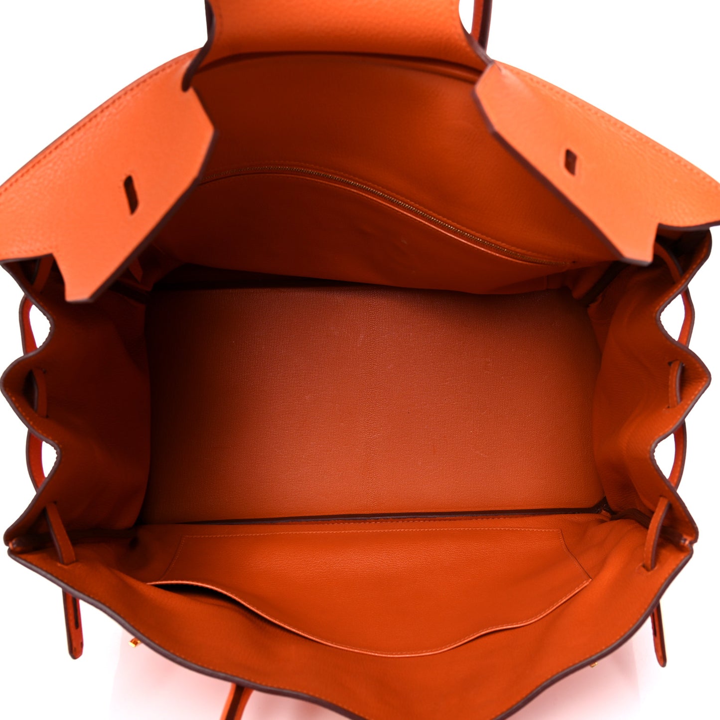 Togo Birkin 40 Orange