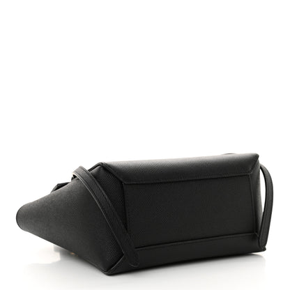 Celine Grained Calfskin Nano Belt Bag Black 4 of 12