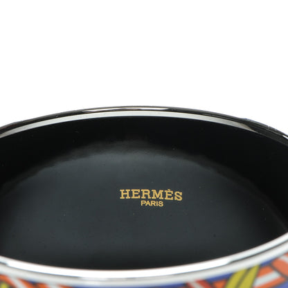 Hermes Enamel Printed Quadrige Extra Wide Bracelet 70 4 of 5