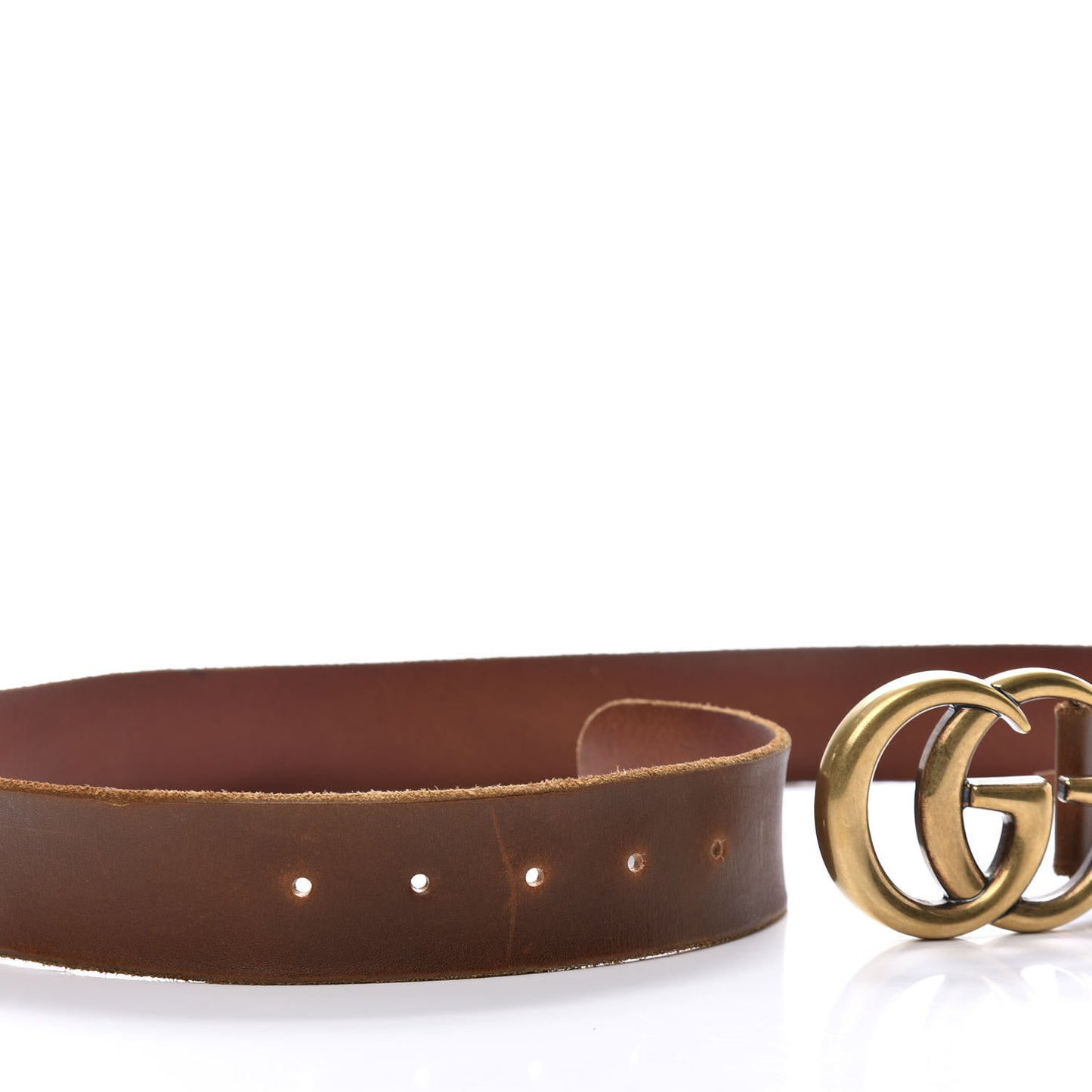 Faded Calfskin Double G 40mm Belt 90 36 Cuir