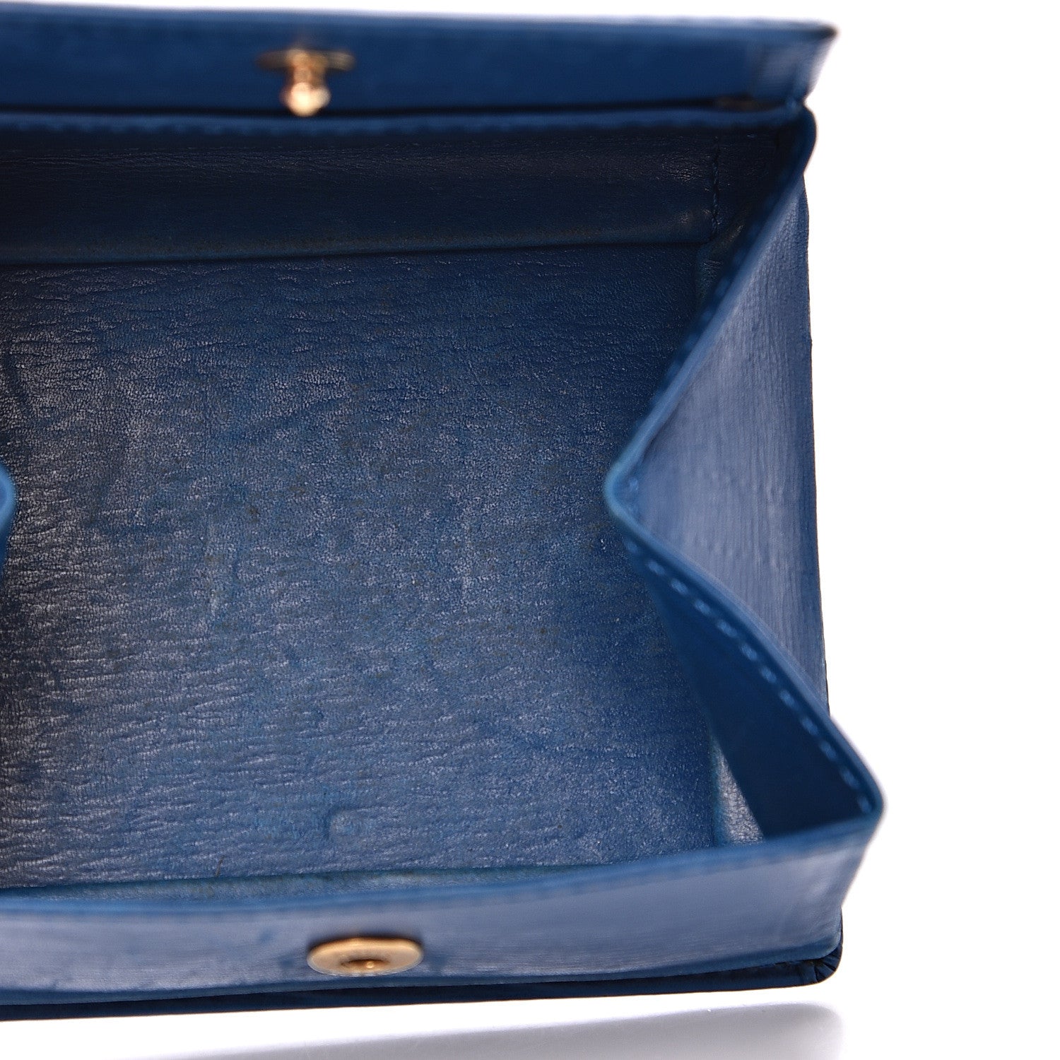 Louis Vuitton Epi Porte-Monnaie Boite Coin Purse Cyan 5 of 8