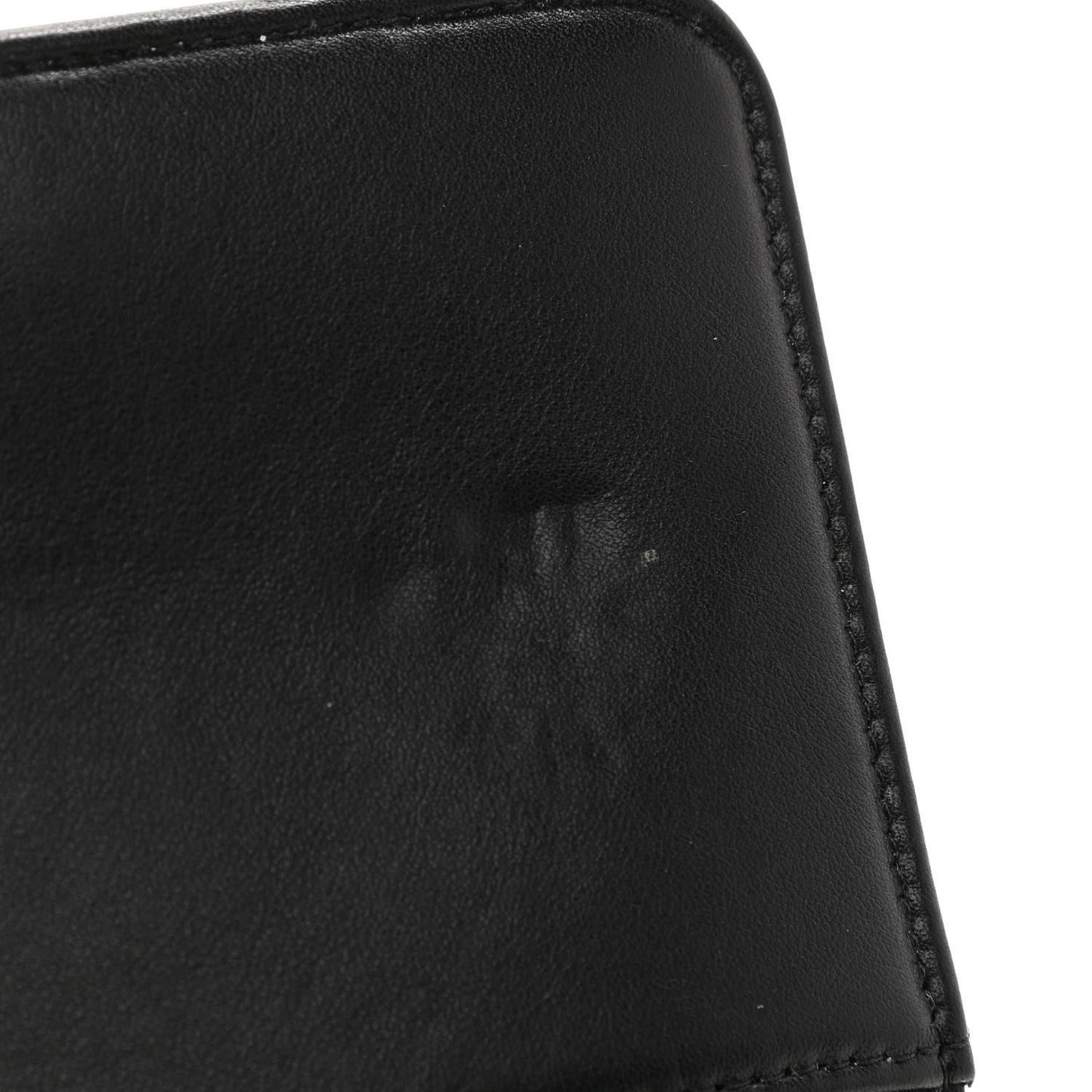 Caviar Quilted Boy Wallet On Chain WOC Black