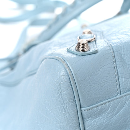 Balenciaga Agneau Giant 12 Silver Hardware Velo Bleu Dragee 8 of 21