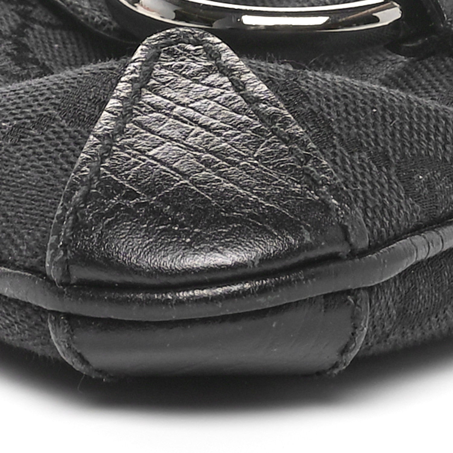 Gucci Monogram Horsebit Chain Clutch Black 10 of 10
