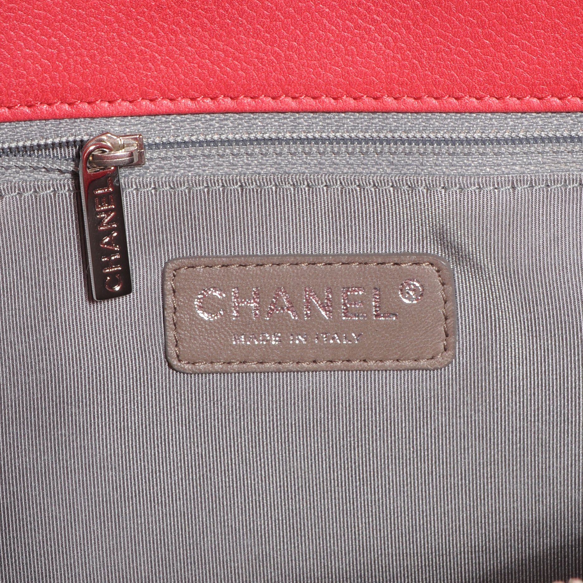 Chanel Soft Caviar Quilted CC Timeless Tote Fuchsia 6 of 7