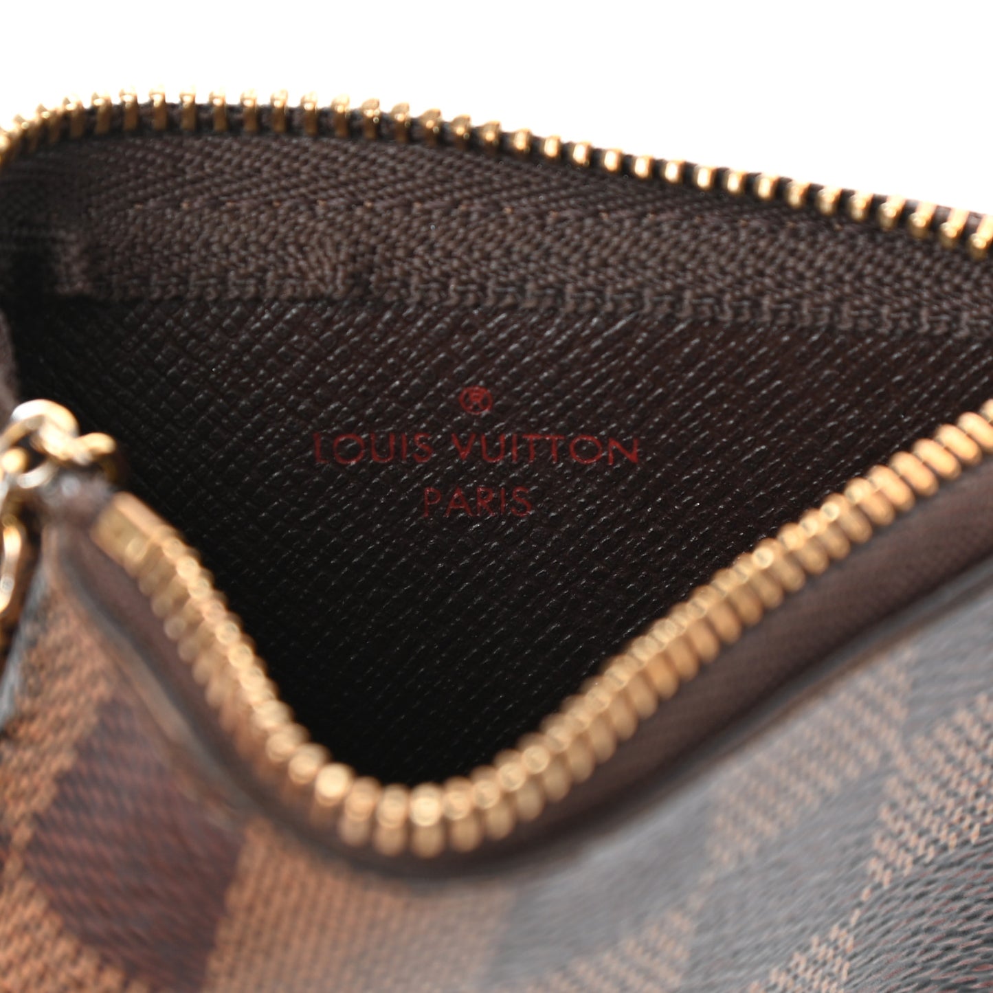 Damier Ebene Key Pouch