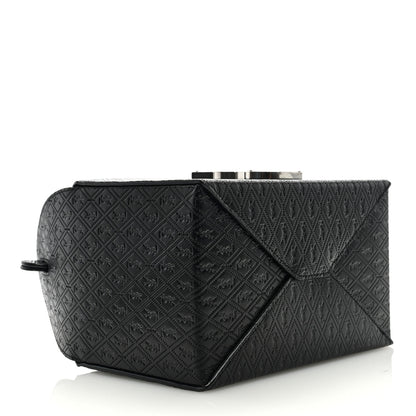 Saint Laurent Calfskin Monogram Take Away Box Black 3 of 7