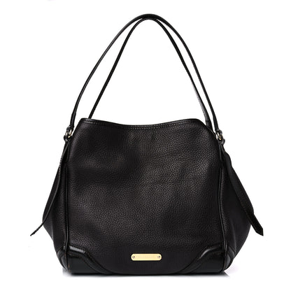 Burberry Grainy Calfskin Small Canterbury Tote Dark Chocolate 1 of 21